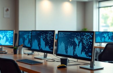 Pequena empresa utilizando cloud computing para otimizar operações e reduzir custos"